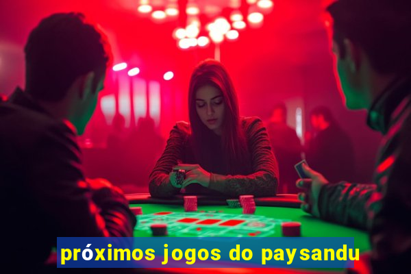 próximos jogos do paysandu