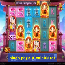 bingo payout calculator