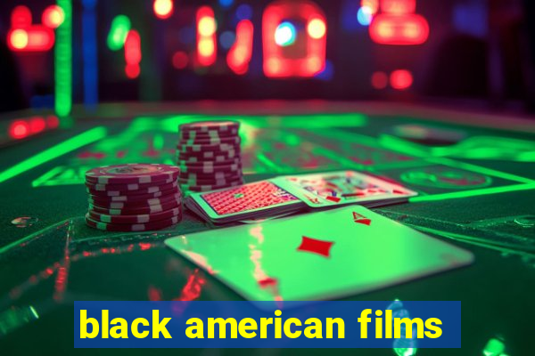 black american films