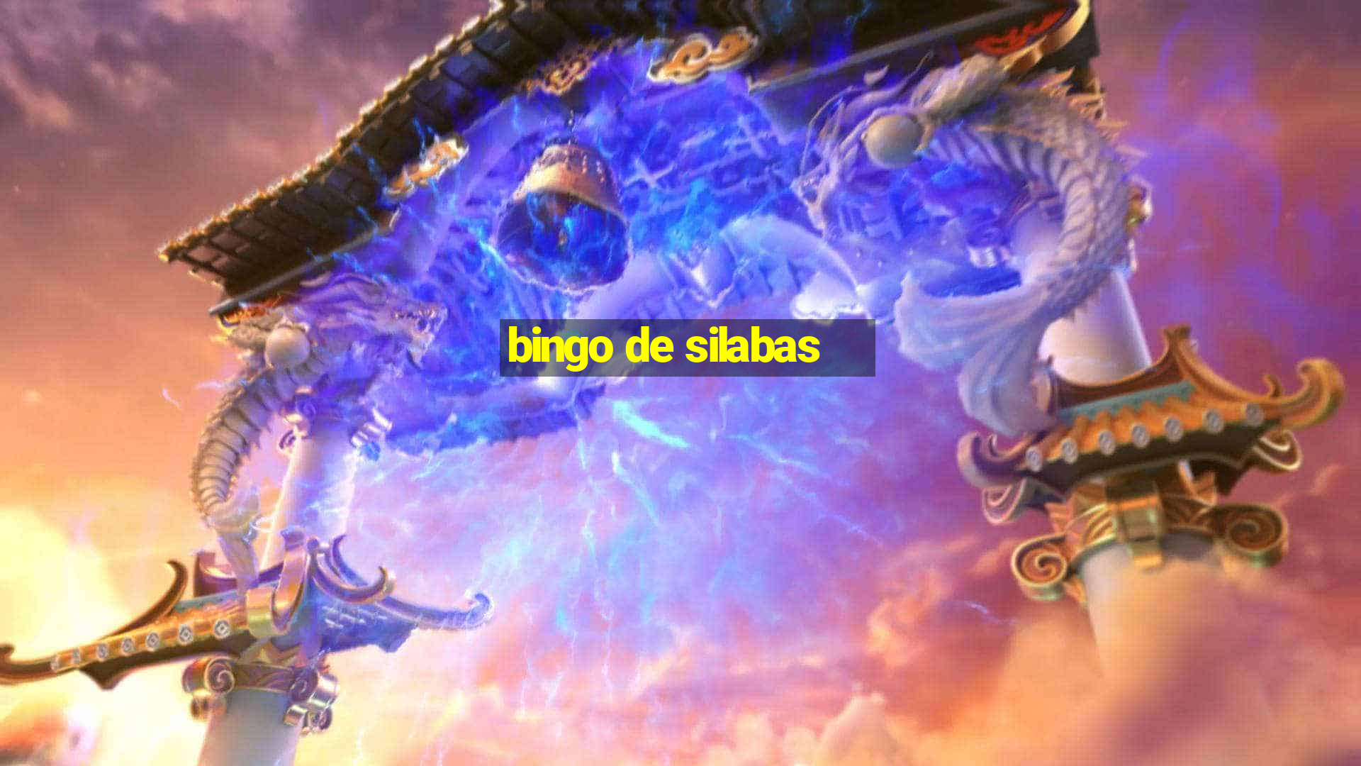 bingo de silabas