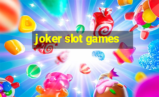 joker slot games