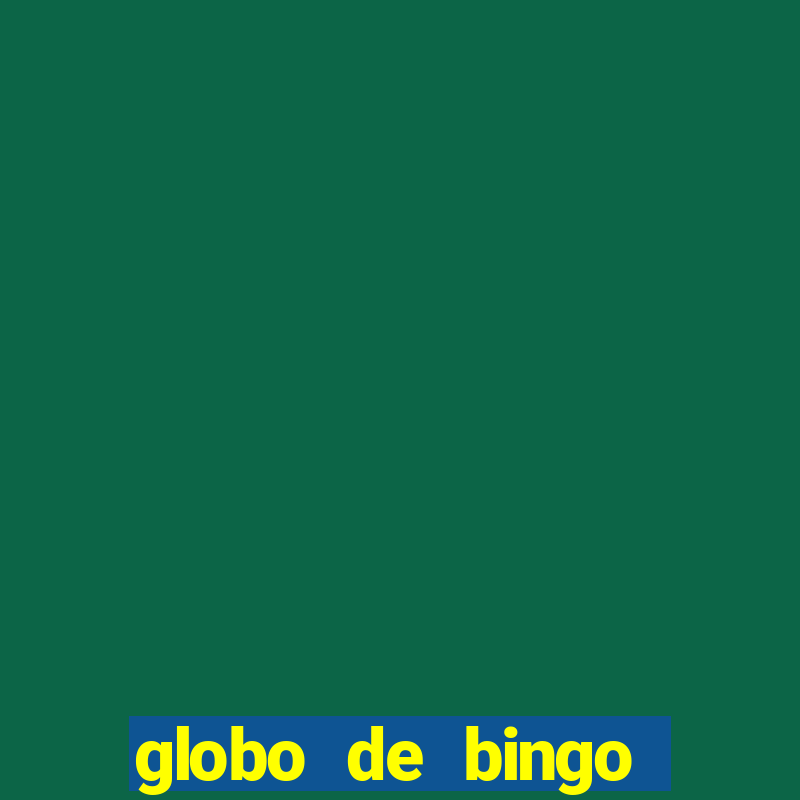 globo de bingo online grátis