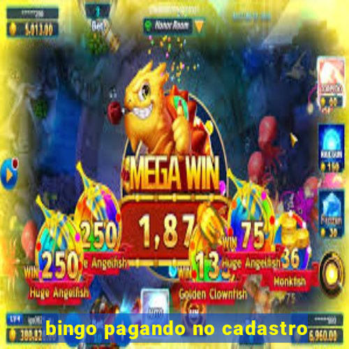 bingo pagando no cadastro