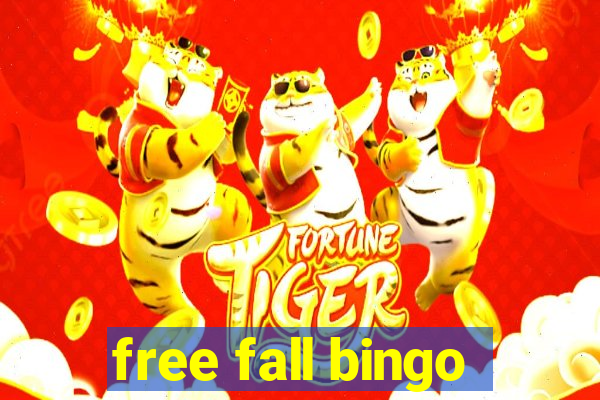 free fall bingo