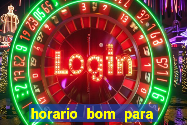 horario bom para ganhar no fortune tiger