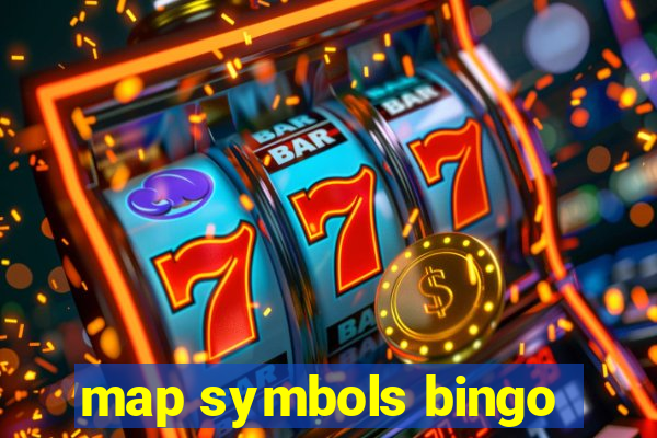 map symbols bingo