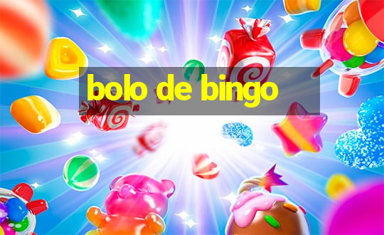 bolo de bingo