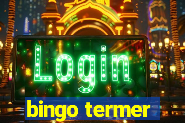 bingo termer