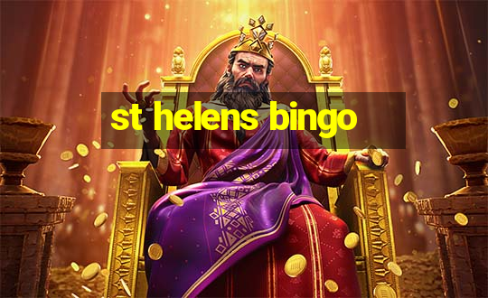 st helens bingo