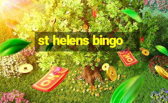 st helens bingo