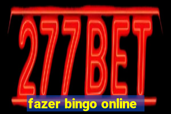 fazer bingo online