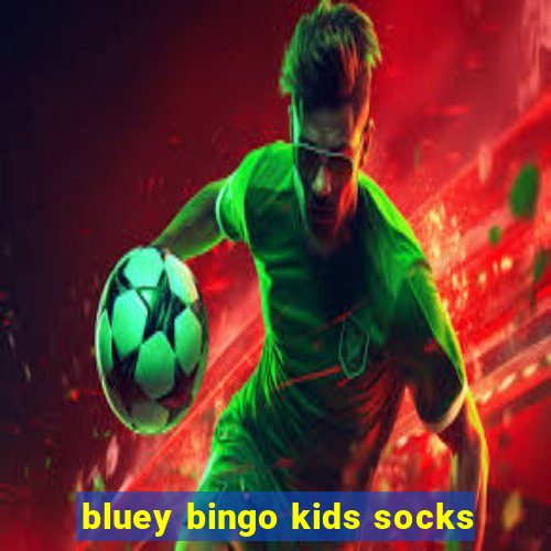 bluey bingo kids socks