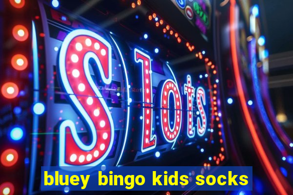 bluey bingo kids socks