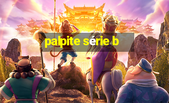 palpite série b