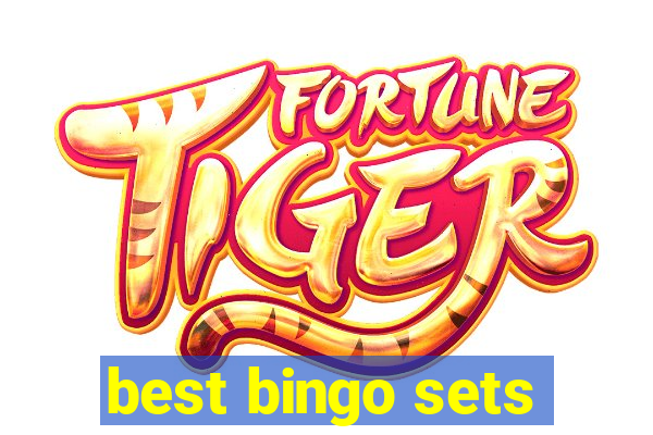 best bingo sets