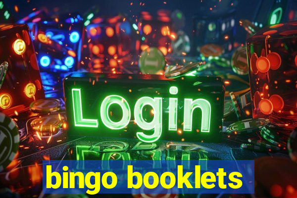 bingo booklets