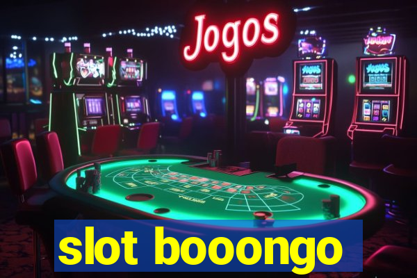 slot booongo