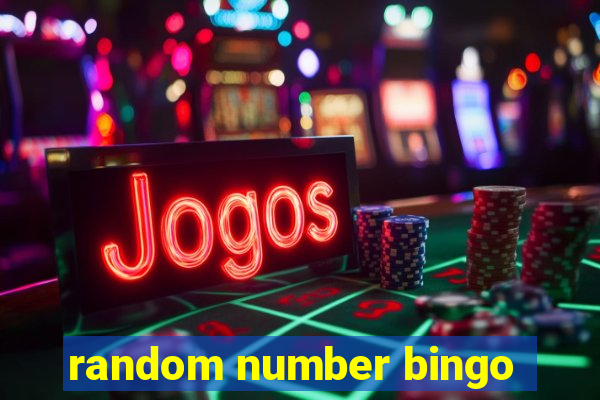 random number bingo