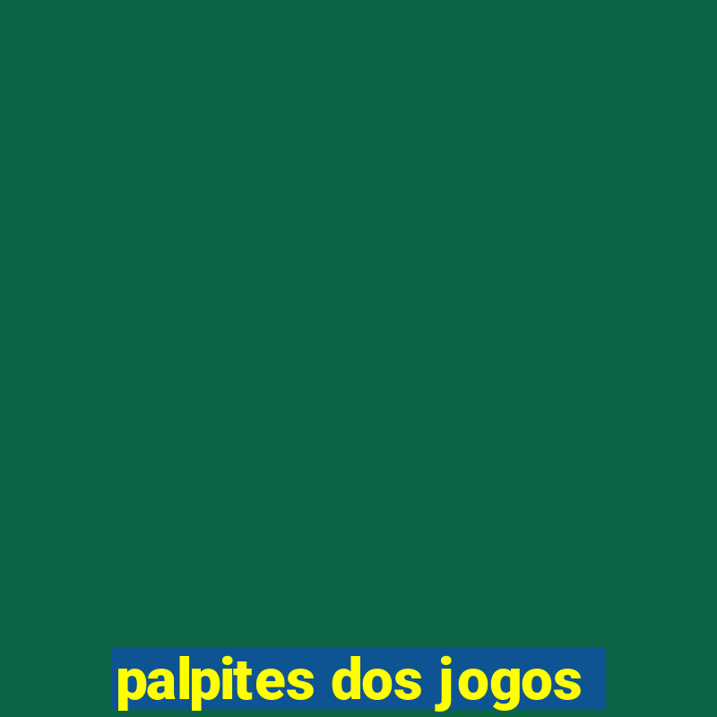 palpites dos jogos