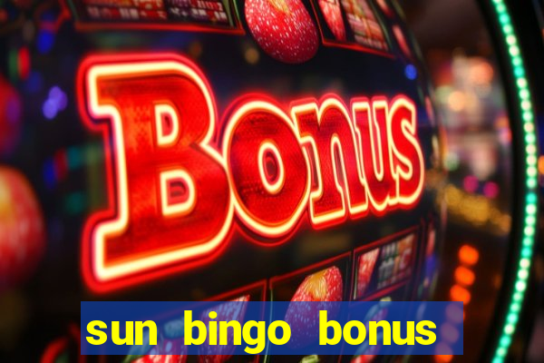 sun bingo bonus terms and conditions