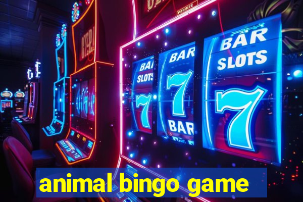 animal bingo game