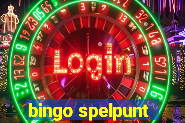 bingo spelpunt