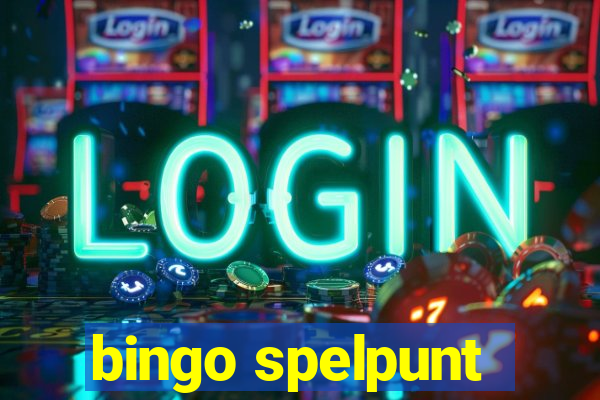 bingo spelpunt