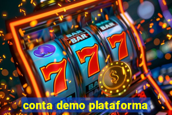 conta demo plataforma