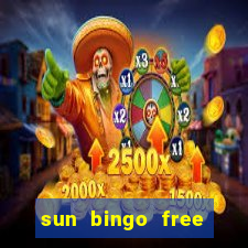 sun bingo free spins code