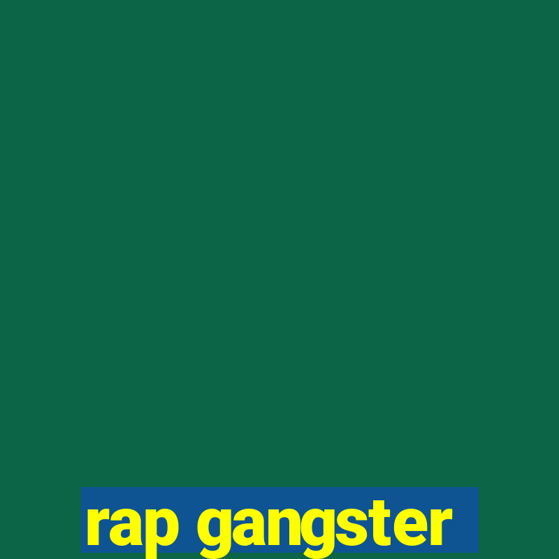 rap gangster