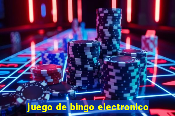 juego de bingo electronico