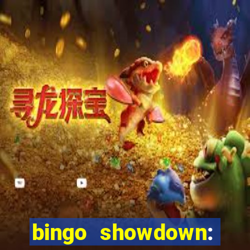 bingo showdown: jogo de bingo