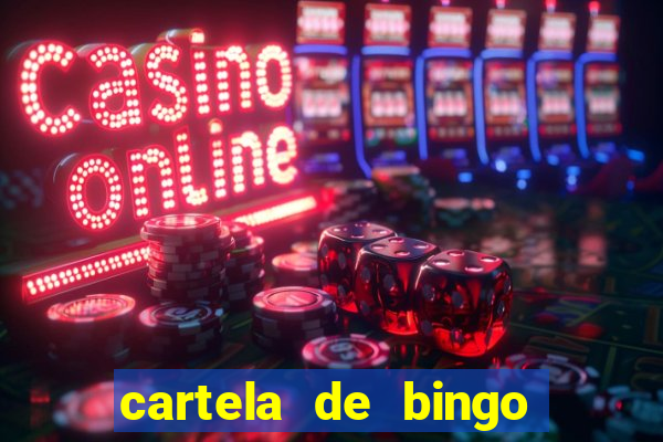 cartela de bingo 75 para imprimir