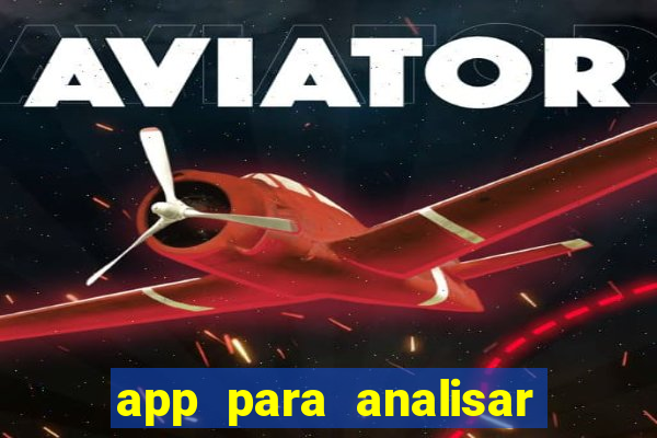 app para analisar jogos de futebol