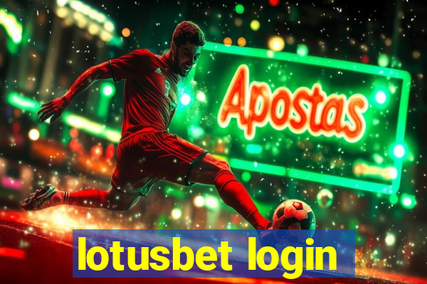 lotusbet login