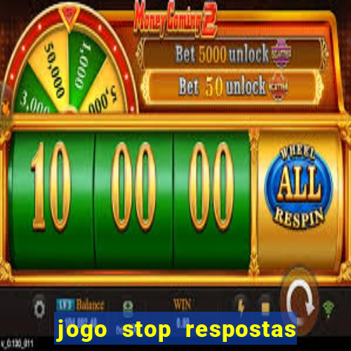 jogo stop respostas de a a z